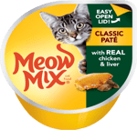 Meow Mix Classic Paté With Real Chicken & Liver